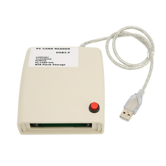 Card Reader 20G High Capacity Stable Transmission USB2.0 PCMCIA Card Reader ABS Material Easy To Use For Office