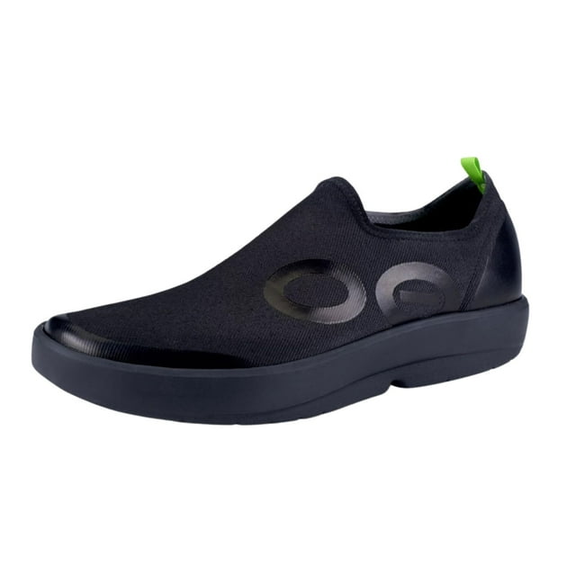 Zapatos OOFOS OOMG Hombre Low EEZEE Black para recuperación