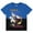 Royal/Black, variant on Sonic The Hedgehog Boys Short Sleeve T-Shirt - Little and Big Boy Sizes 4-20