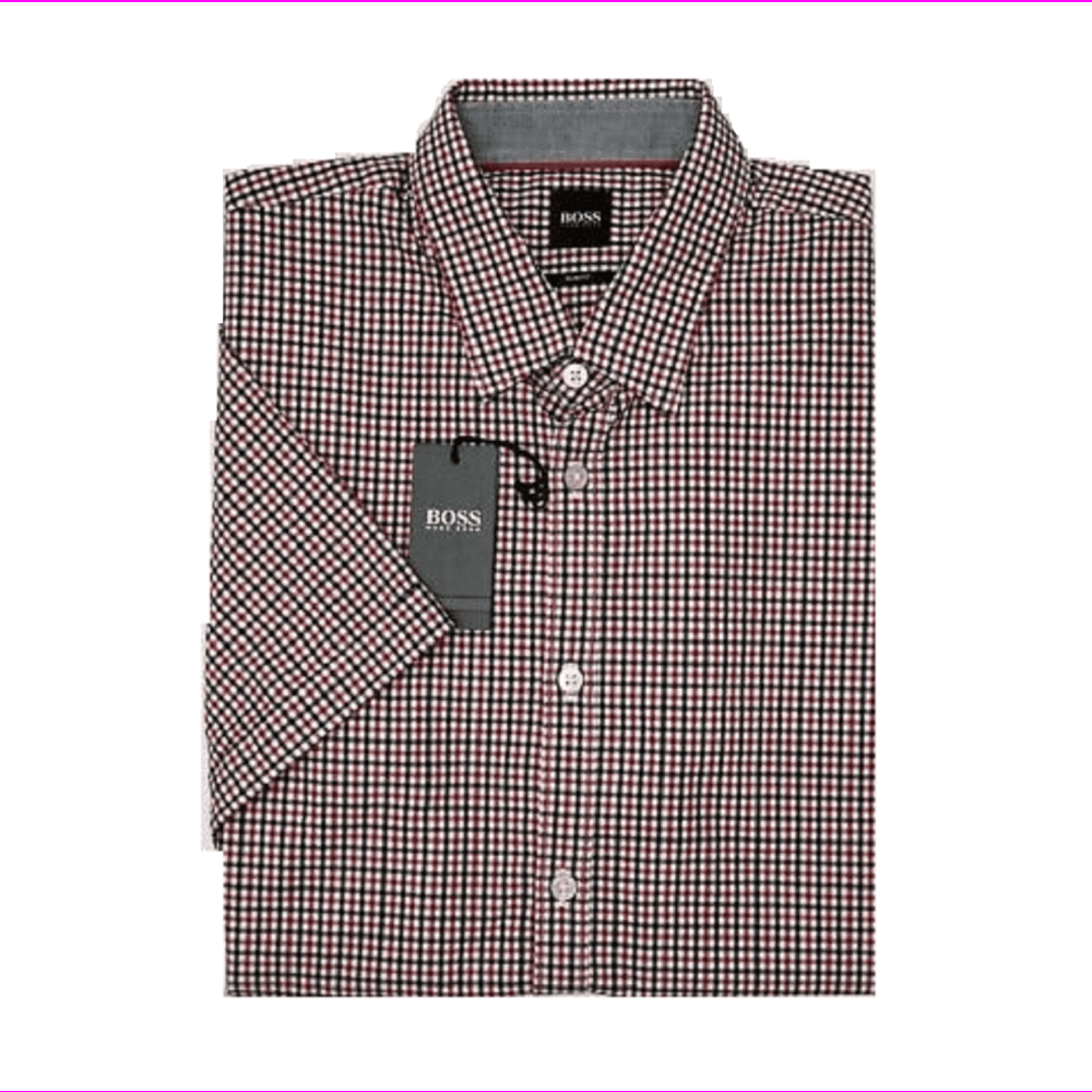 hugo boss red shirt
