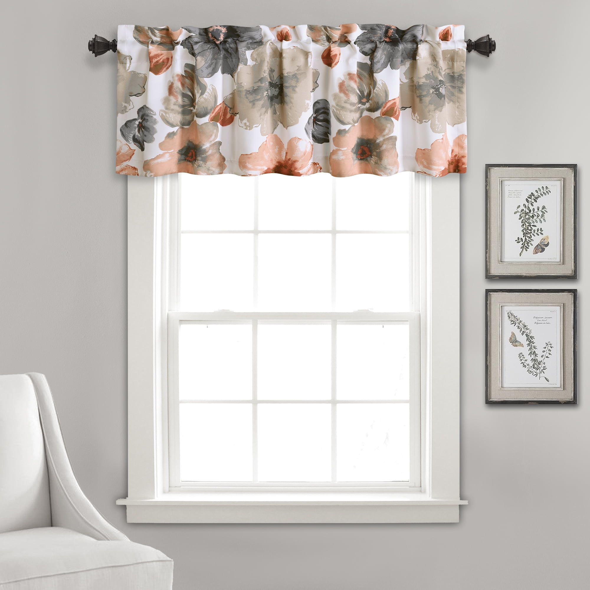 Sheer Voile Vertical Ruffle Window Kitchen Curtain 18