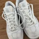 thumbnail image 4 of New Balance Unisex CT302 Sneakers Mens Sz 9.5 Triple White Chunky READ, 4 of 6