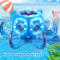 thumbnail image 2 of Juguetes para piscina de pulpo para niños, aro y anillos de baloncesto inflables 2 en 1, 2 of 4