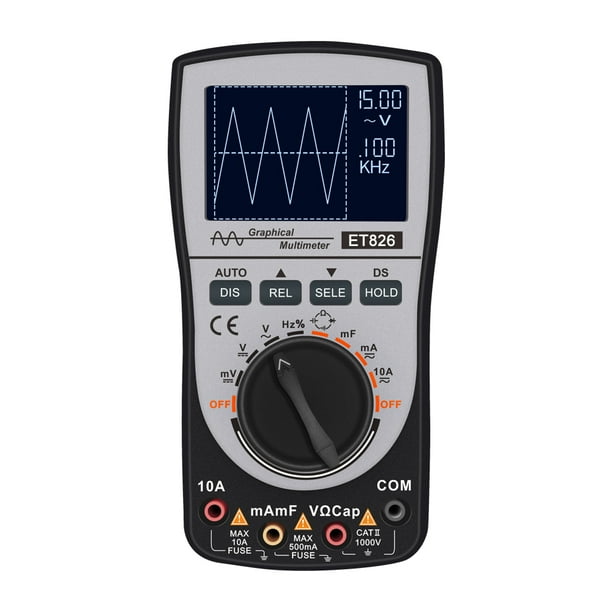 2in1 Intelligent Digital Oscilloscope Multimeter DC/AC Current
