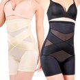 thumbnail image 1 of Kit 2 pz Fajas Moldeadoras Reductoras Passion Wear Velform Cross Compression Boxer TV OFERTAS Color Negro y Nude, 1 of 9