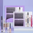 thumbnail image 3 of Pro DIY Lash Extension Kit: Assorted Lash Clusters with Bond & Seal..., 3 of 26