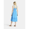 thumbnail image 2 of Time and Tru Women's and Women’s Plus Sleeveless Midi Dress, Sizes XS-4X, 2 of 4