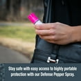 thumbnail image 6 of SABRE Red Pepper Spray, Police Strength, Pink Key Ring with 25 Bursts (Up to 5x Other Brands) & 10' (3m) Range, 6 of 13
