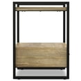 thumbnail image 3 of Simpli Home Simpli Home Riverside SOLID MANGO WOOD 22 inch Wide Modern Industrial TV Media Stand in Natural, 3 of 10