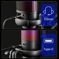 thumbnail image 4 of 1 Set USB Gaming Microphone Computer Condenser Mic -38dB Sensitivity with Adjustable Boom Arm Enhancing Sound Quality, 4 of 9