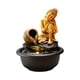 thumbnail image 3 of Fuente de agua de sobremesa decorativa para jardín interior y dormitorio. Buda durmiente, 3 of 9