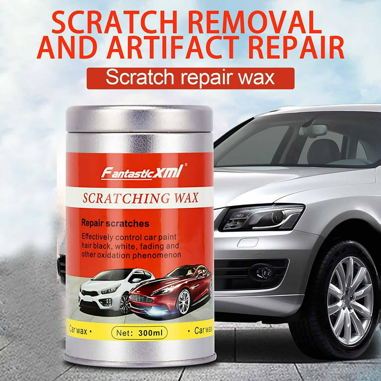 Scratches Remover Car Polishing Compound Wax Paint Repair Erase  Scuffs-300ML Car Bumper Stickers Funny