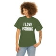 thumbnail image 3 of Funny I Love Drinking Beer While I'm Fishing T-Shirt, 3 of 9