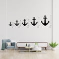 thumbnail image 4 of Anchor Metal Wall Sign Boathouse Nautical Decor for Wall Dock Bay Lake River Hanging Wall Art - 3 Sizes / 13 Colors - Anniversary Gift Idea Husband Wife Indoor Outdoor Made in USA, 4 of 6