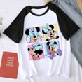 thumbnail image 2 of Y2k 90s Tshirt Minnie Children T-shirt Kawaii Disney T Shirt Mickey Mouse Anime Cartoons Casual Vintage Clothes Women Top TeeXL Gao Jinjia LED, 2 of 2