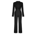 thumbnail image 6 of Hvyesh Formal Jumpsuits for Women Lace Elegant Dressy Pantsuits Classy Jumpsuits Wide Leg Rompers, 6 of 9