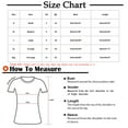 thumbnail image 2 of Women's One Shoulder T Shirts Tops Short Sleeve Boho Printed Trendy Basic Shirts Tunic Dressy Casual Beach Blouses, 2 of 5