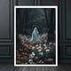 thumbnail image 3 of Dark Academy-carteles góticos Vintage, impresiones, calabaza escalofriante, en la selva elfo, pintura en lienzo, pared de Halloween, decoración del hogar, imagen, 3 of 4