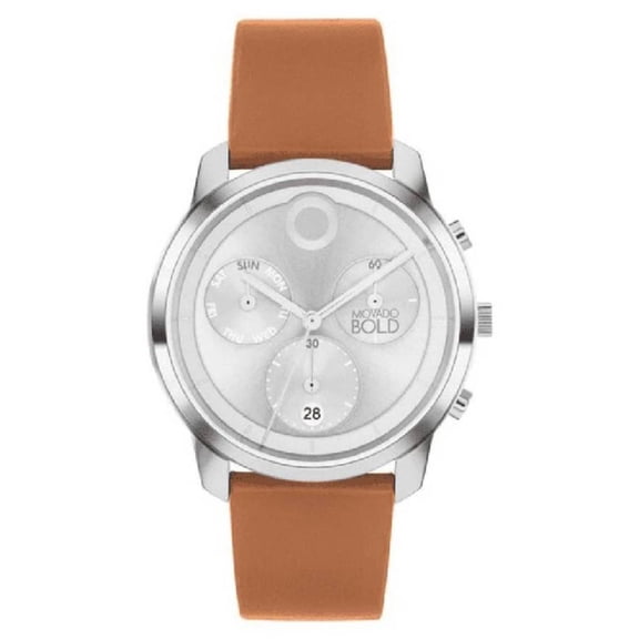 Movado Men's Verso Silver Dial Watch - 3601028