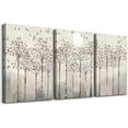 thumbnail image 1 of trees and birds Abstract Paintings Canvas Prints Wall Art for Bedroom Bathroom Wall Decor office Artworks Pictures Wall Decorations for Living Room,3 Piece Sunrise and sunset Modern Home Decoration, 1 of 6
