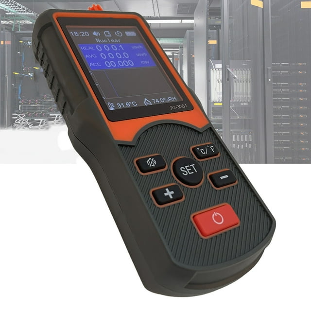 JD-3001 Geiger Counter Nuclear Radiation Detector Portable Dosimeter Electromagnetic Radiation Detector