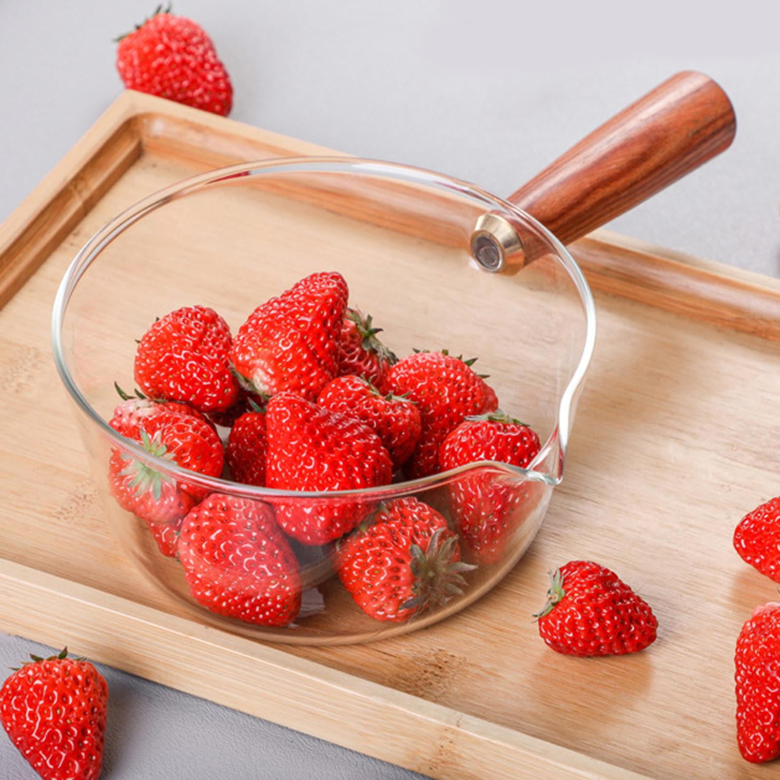 Glass Pots Small Cookware Seasoning Bowls Mini Soup Pot Glass Stovetop