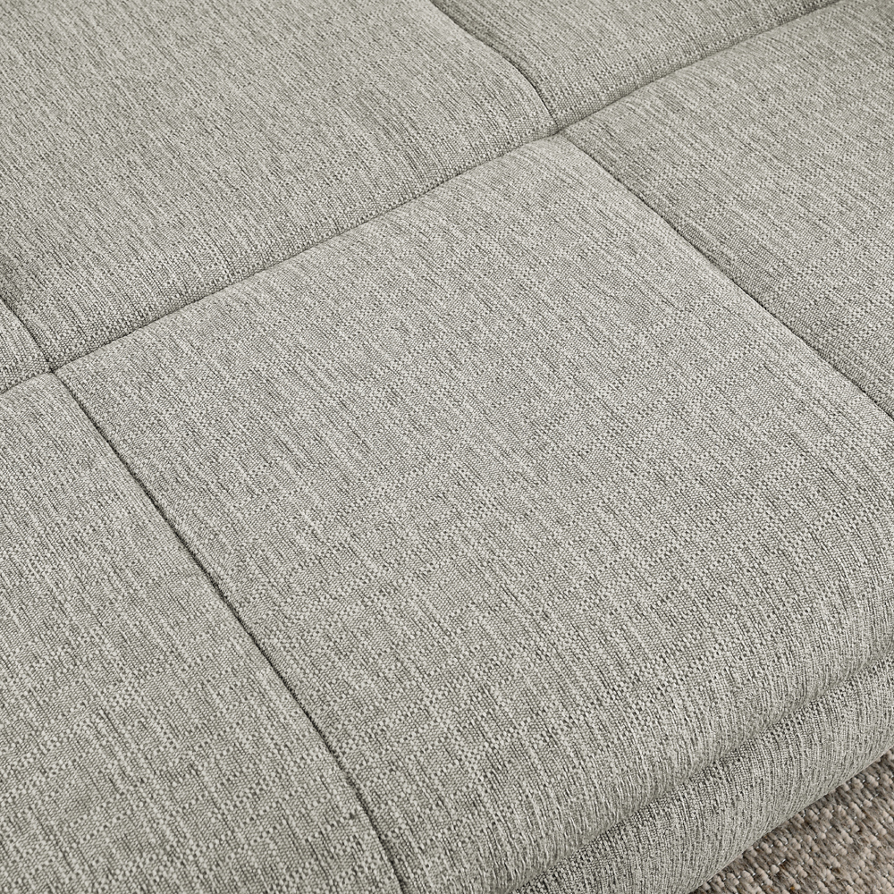 ZephyPaws 51" Large Dog Sofa Bed with Supportive Armrests and Backrest, Breathable Linen Fabric and Stable Low-Leg Design, Beige
