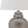 thumbnail image 4 of SAFAVIEH Metallica 27.5 in. H Ginger Jar Table Lamp, Silver, Set of 2, 4 of 4