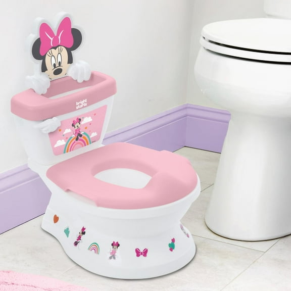 Baño Entrenador Bacinica de Minnie Mouse Bright Starts 17553