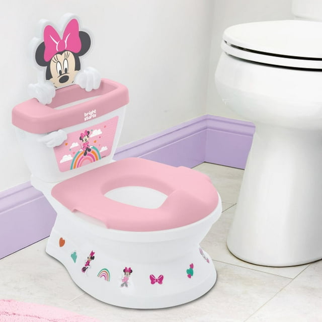 Baño Entrenador Bacinica de Minnie Mouse Bright Starts 17553