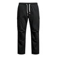 thumbnail image 6 of GZMOALH Men's Nylon Cargo Pants, Water Repellent Multi Pocket Hiking Trousers with Drawstring Waist for Outdoor Travel, 6 of 6