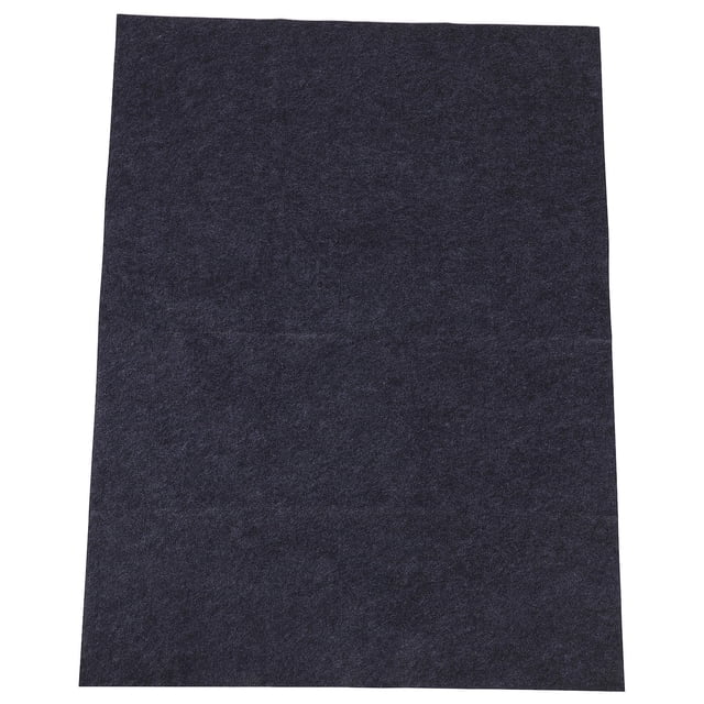OUNONA Grey Oil Absorbent Floor Mat for Garage Waterproof Oil Spill Mat Anchoring