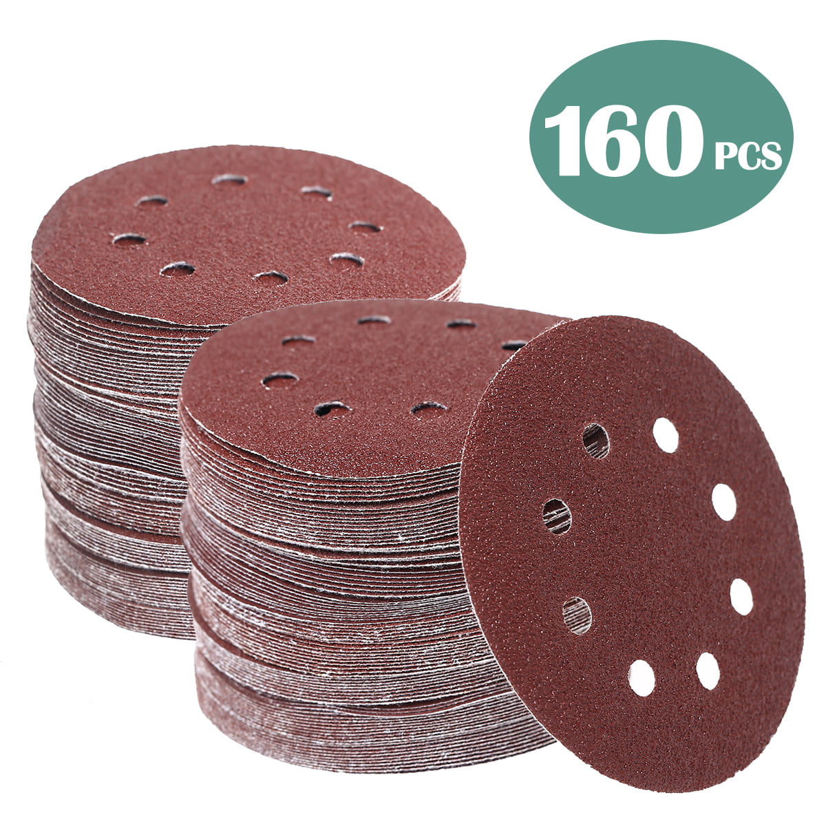 Fine 120 Grit Box of 100 5" Sanding Discs