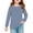 Pink-007, variant on Tunic shirts for Girls Crewneck Striped Print Shirts Long Sleeve Color Block Sweatshirt Pullover Fashion Spring Outfits Clothes