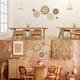 thumbnail image 5 of 12 Pieza Juego de DecoracióN de Cestas de Pared Bohemias Cestas Planas de Mimbre Tejidas DecoracióN para Colgar en Pared Borlas Hechas A Mano DecoracióN de Cestas de Pared Flores, 5 of 5