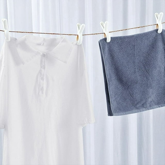 6 Uds. Pinzas para Ropa Resistentes Al Viento, Pinzas Grandes para Ropa, Toalla de Playa, Cortina, Pinzas para Edredón, Color Azul