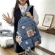 thumbnail image 2 of KAIYANG Mochila con gran capacidad, mochila de viaje con múltiples bolsillos para adultos adolescentes niños rosa, 2 of 5