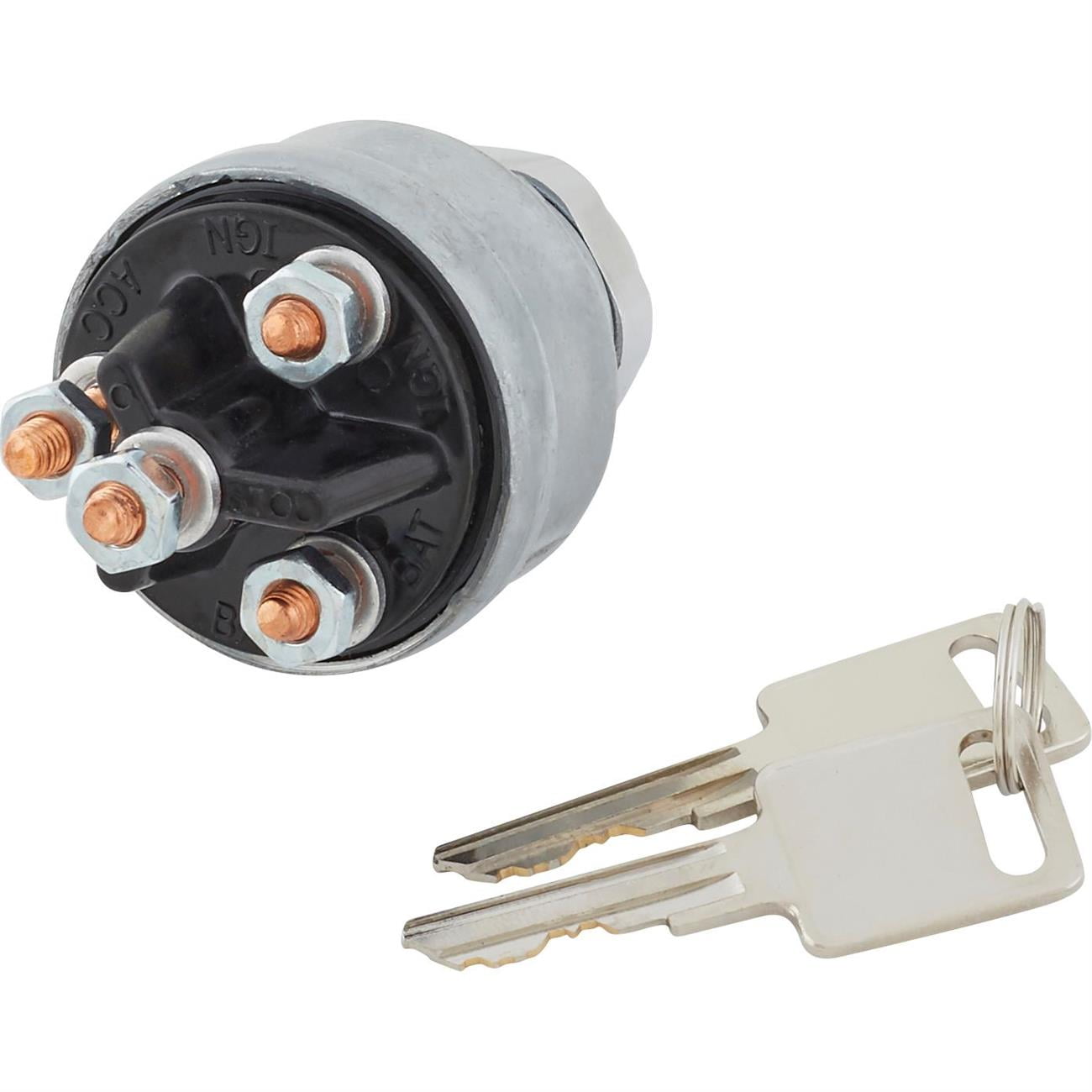 Universal 3-Way Ignition Switch with Keys, GM Style