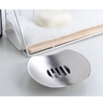 thumbnail image 2 of Stainless Steel Bar Dish Holder with Draining Tray, 2 of 5