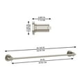 thumbnail image 7 of ED Ellen DeGeneres Tossana 24" Metal Towel Bar in Brushed Nickel, 7 of 7