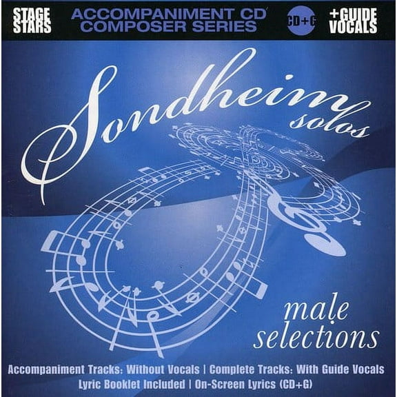 Karaoke - Karaoke: Sondheim Solos Male Selections - Music & Performance - CD