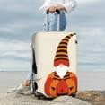 thumbnail image 5 of Cauagu Halloween Gnomes1 Print Travel Luggage Cover,Travel Dust-proof Suitcase Cover Softside Suitcase Protector for 18-32inch,Not Included Suitcase, 5 of 8