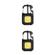 thumbnail image 4 of Llavero portátil Linterna Antorcha ajustable Soidarity Tipo-C Luz de trabajo recargable Negro 2Conjunto, 4 of 6
