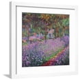 thumbnail image 1 of The Artist's Garden At Giverny, c.1900, Botanical Framed Art Print Wall Art by Claude Monet, 1 of 6
