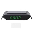 thumbnail image 1 of Reloj digital para coche, camión, energía solar, hora, fecha, temperatura, pantalla LCD, cableado, luz verde., 1 of 14