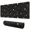 Black Gold Zodiac, variant on Long Mouse Pads for Desk,Black Gold Zodiac Sun Moon Pattern Desk Mats on Top Of Desks, Desk Mouse Pad Extra Large with 3mm Non-Slip Base and Stitched Edge for Gaming,Office,Work,Home 31.5"x11.8"