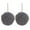 Gray, variant on EDHITNR Hand Towel Ball Set, 2 Pack Super Absorbent Hand Dry Towels, Fast Drying Chenille Bathroom Towel Balls for Sink Counter Decor