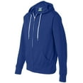 thumbnail image 3 of Independent Trading Co. Unisex Lightweight Full-Zip Hooded Sweatshirt, S, 3 of 3