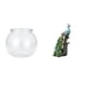 thumbnail image 1 of Elegante Jarrón Transparente Con Pecera Y Escultura De Pavo Real Para Dormitorio, Sala De Estar, Oficina, Mesa, Decoración Del Hogar., 1 of 8