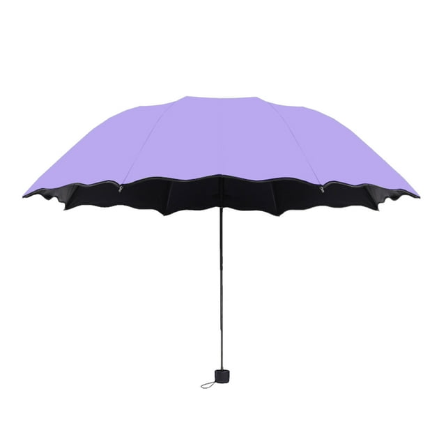 LSLJS Sun Protection Sun Umbrella Folding Sunshade In Water Sunny Rain Umbrella, Eye Shadow
